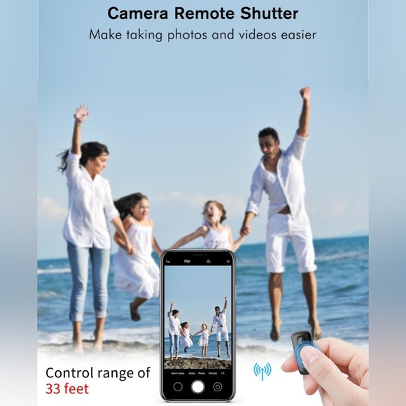 NIB 2-in-1 Remote Scroller Ring with Phone Holder - Picture 12 of 14